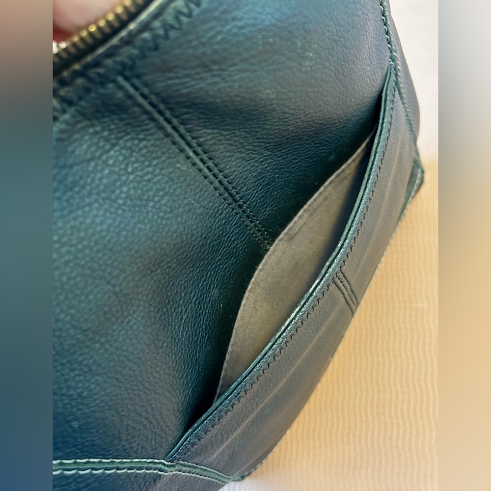 The Sak Black Leather Crossbody Purse - Picture 6 of 9